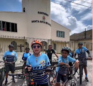 Devotos de Santa Rita de Cássia em preparação em 2025 para a já tradicional Ciclo Romaria do Santuário