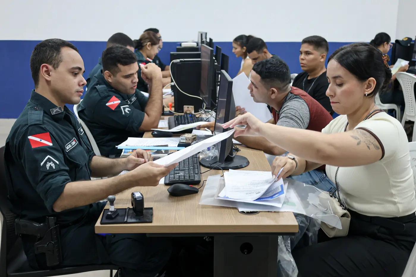 Pará inicia habilitação de mais de 1,4 mil aprovados em concursos da Polícia Militar