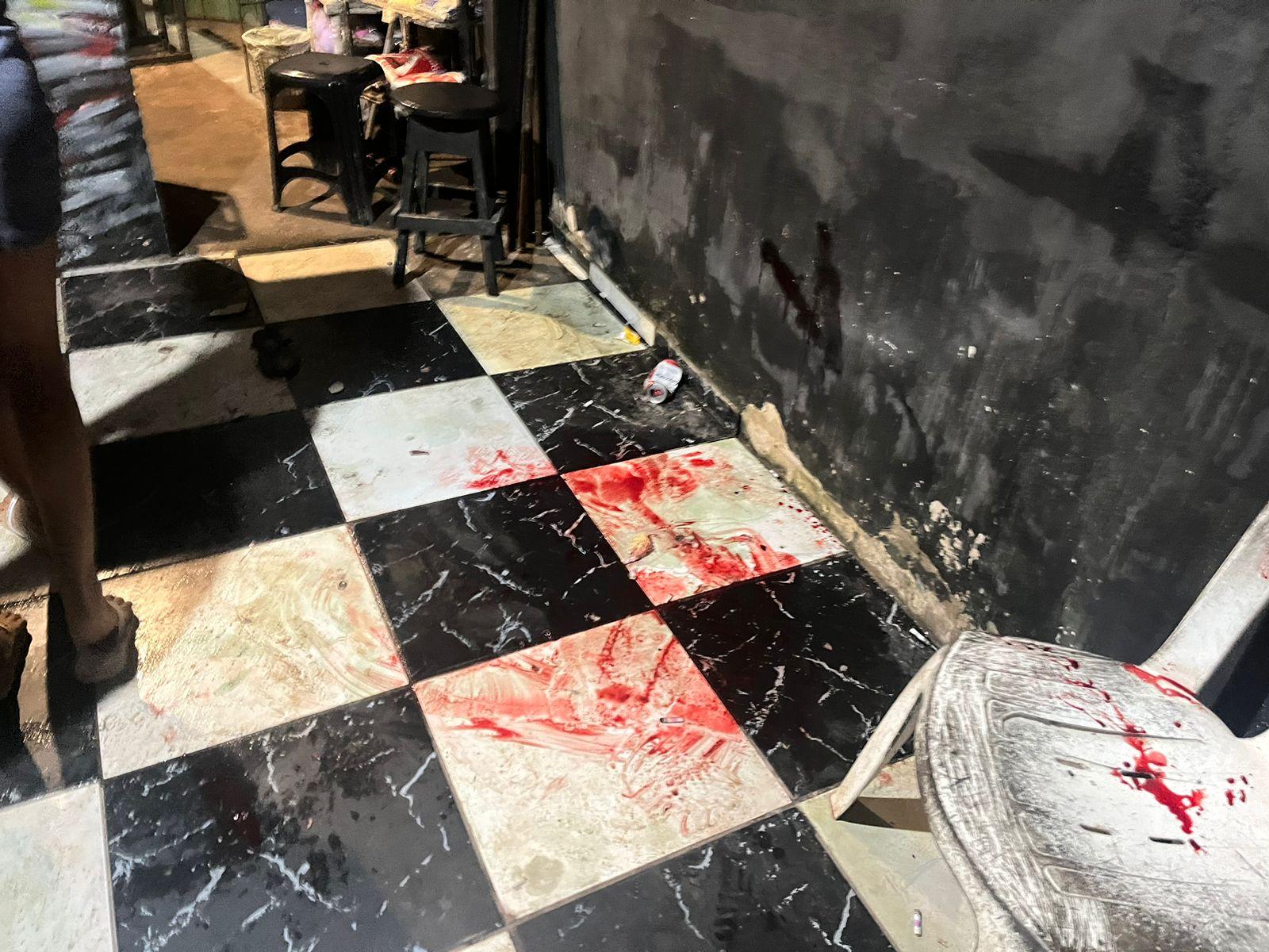 A imagem em destaque mostra o local onde o crime ocorreu.