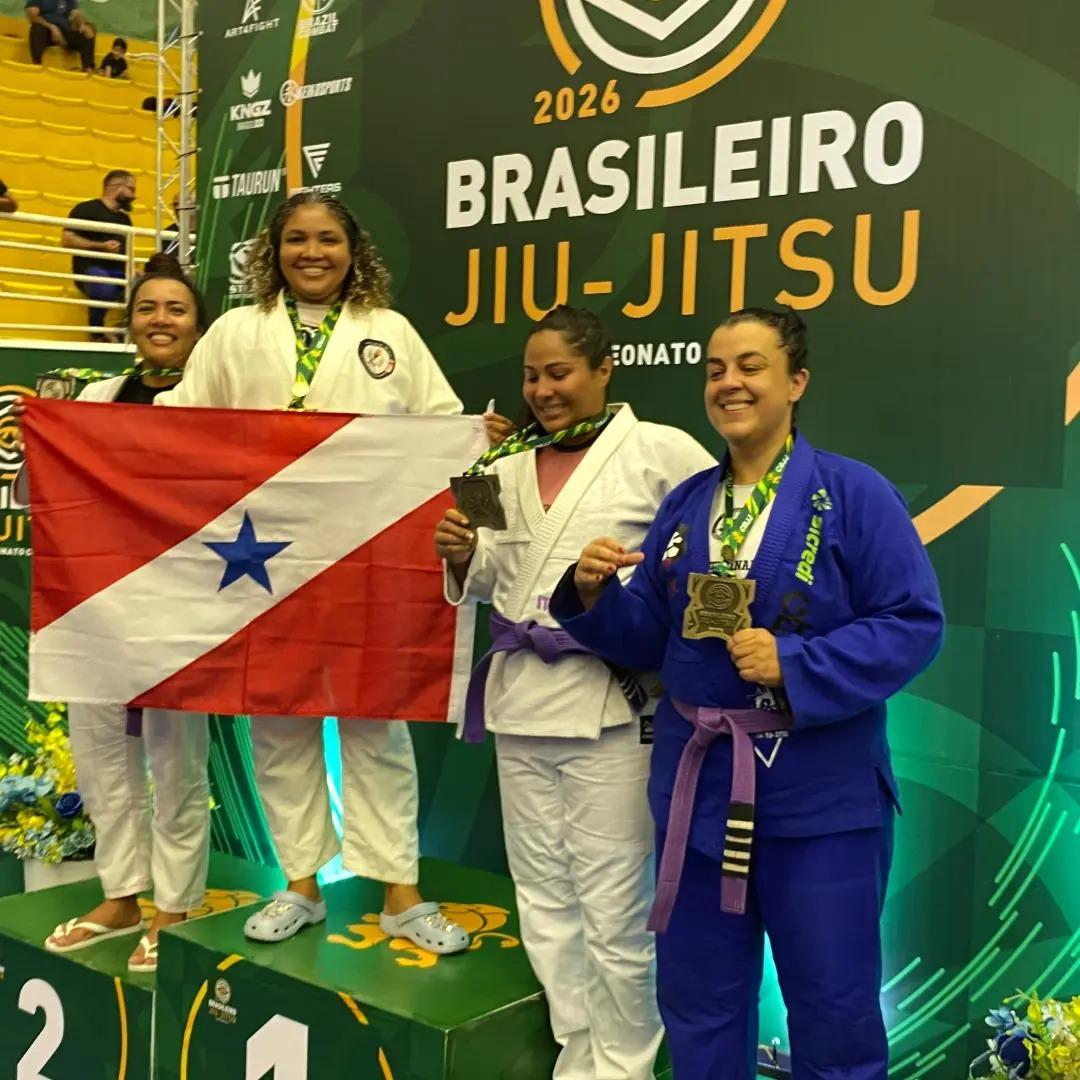 Paraense conquista medalha de ouro no Campeonato Brasileiro de Jiu-Jitsu