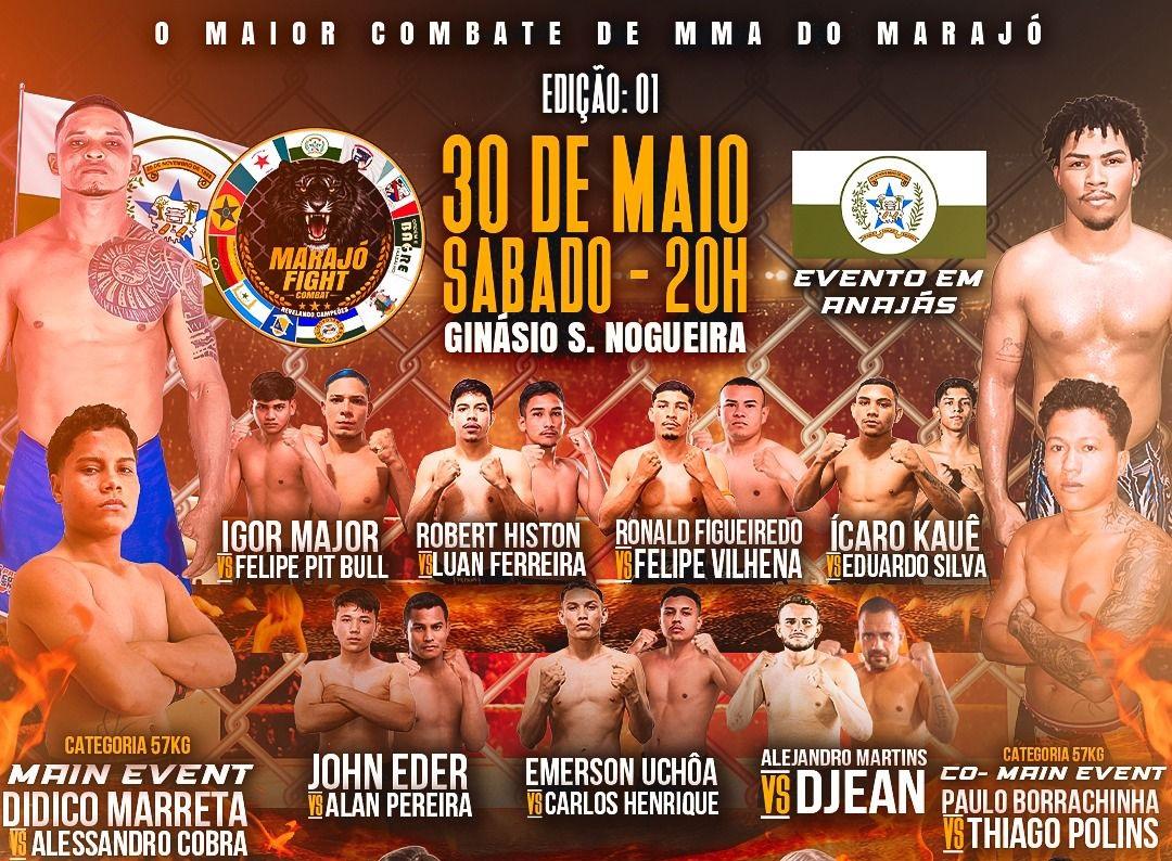 Anajás se prepara para receber o Marajó Fight Combat no dia 30 de maio