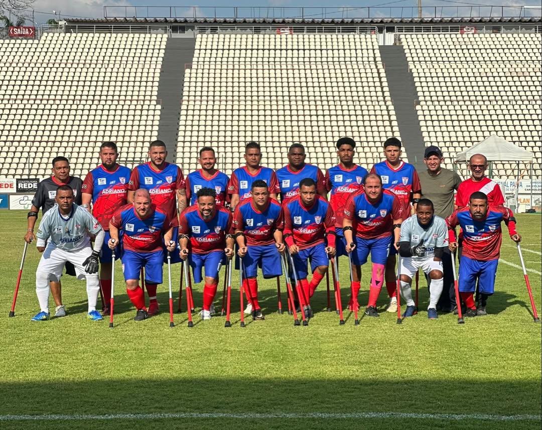 Equipe paraense disputa Campeonato Brasileiro de Futebol para Amputados em Goiânia