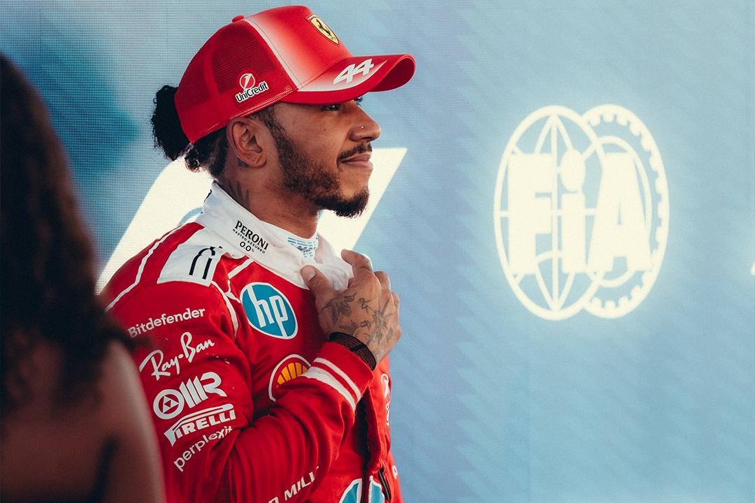 Lewis Hamilton, da Ferrari