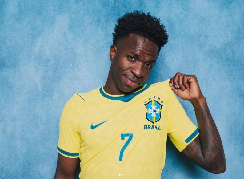 Vini Jr. é o único jogador brasileiro presente no ranking da Fifa.