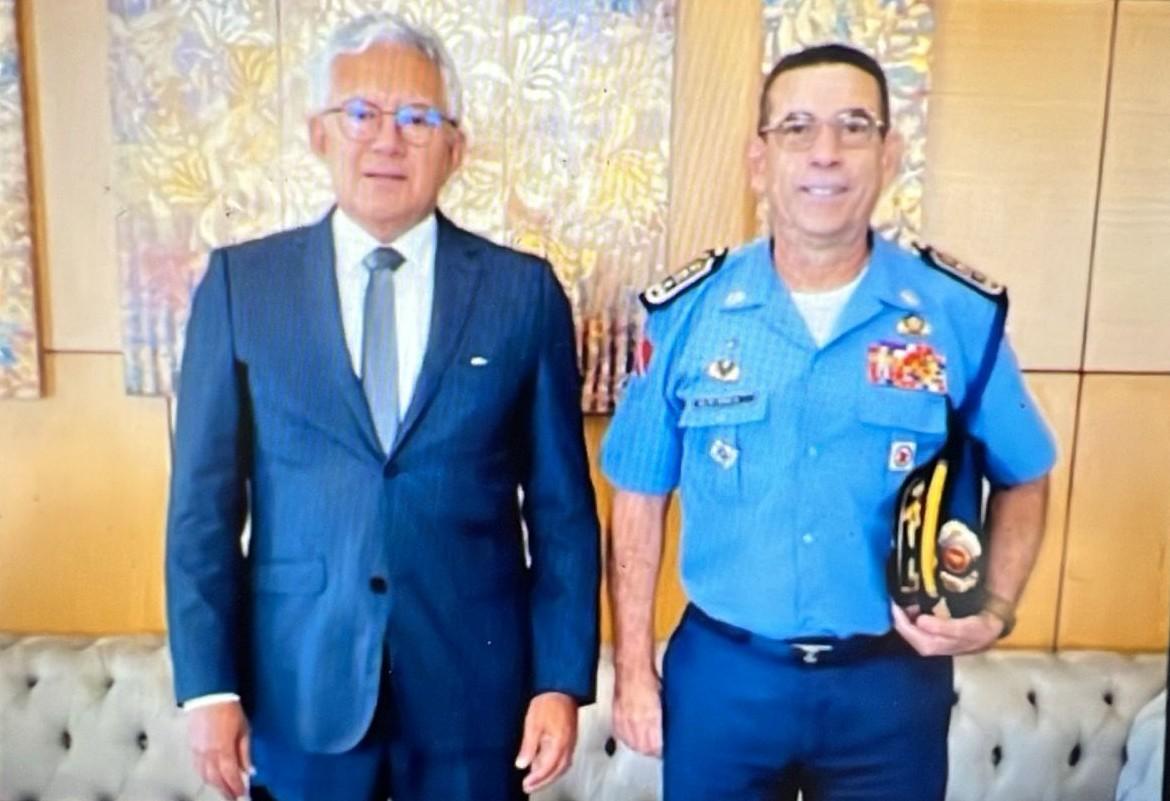 Presidente do TJPA recebe visita da Casa Militar do Governo do Pará