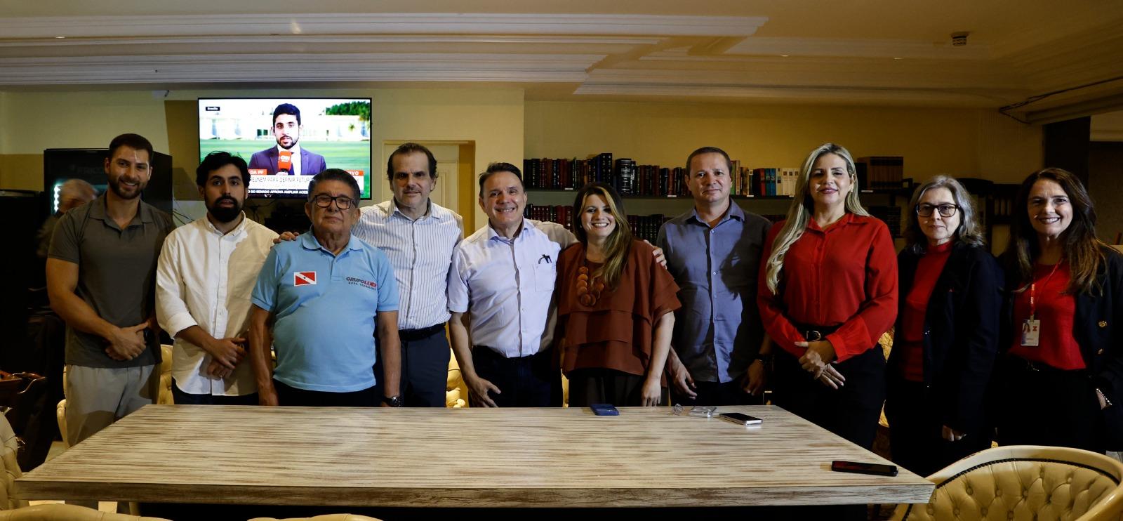 Reunião fortaleceu a parceria entre o Grupo Liberal e o Grupo Líder