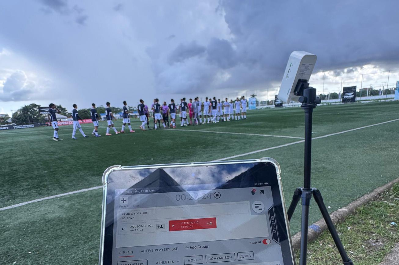 Remo utiliza GPS na base e mantém campanha perfeita na Copa Pará