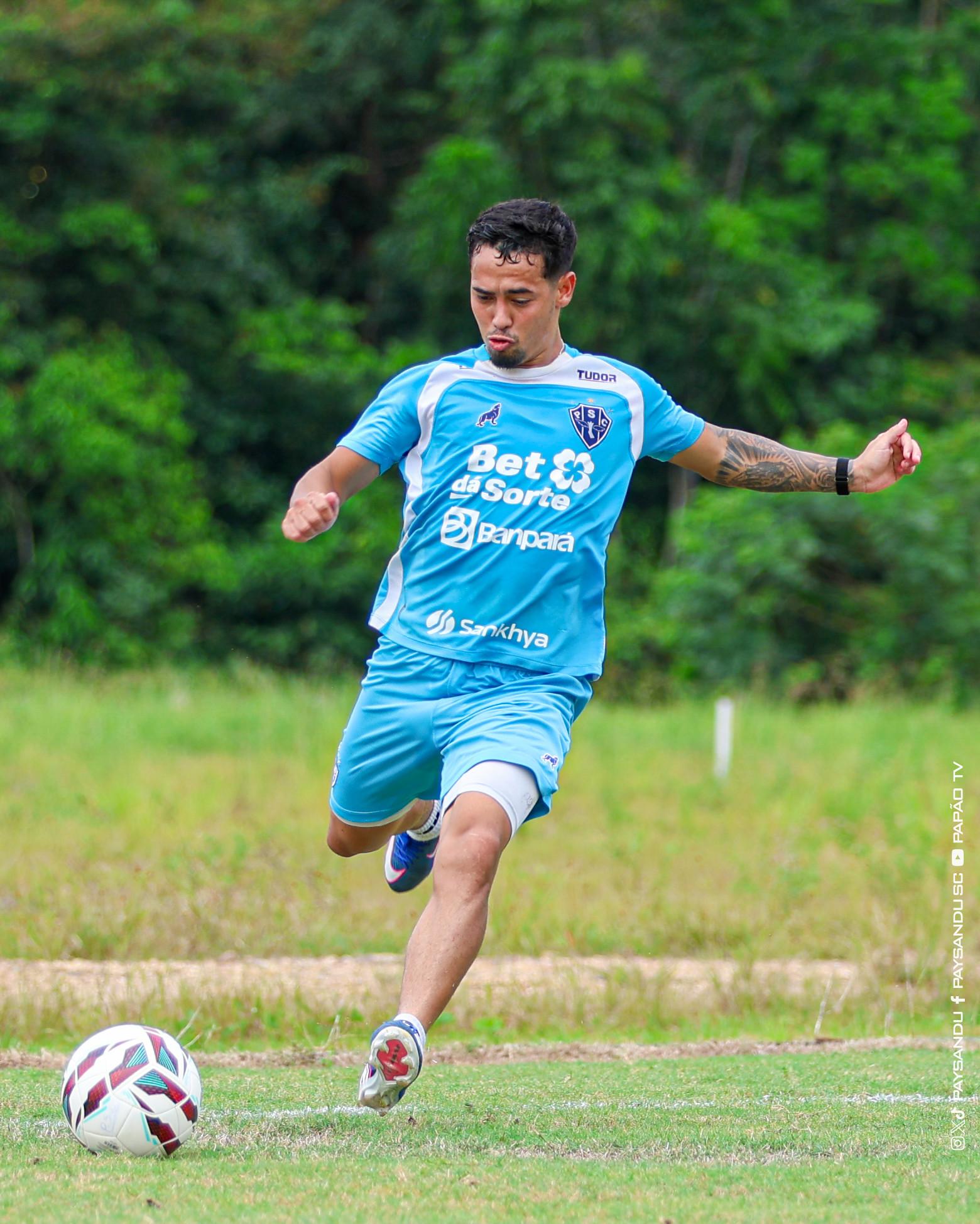 Thayllon projeta reação do Paysandu na Curuzu em duelo direto contra o Santa Cruz