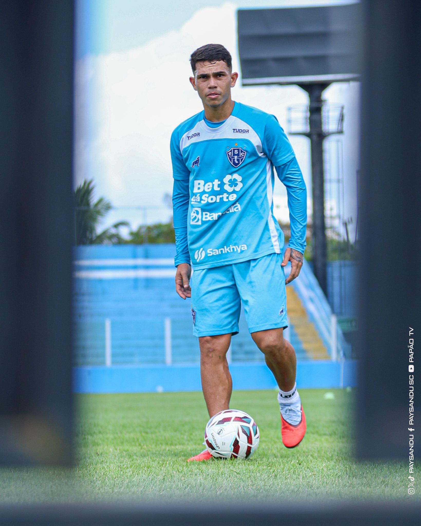 Pedro Henrique mira ascenção do Paysandu na Série C: 'Quero ajudar o clube a conquistar o acesso'