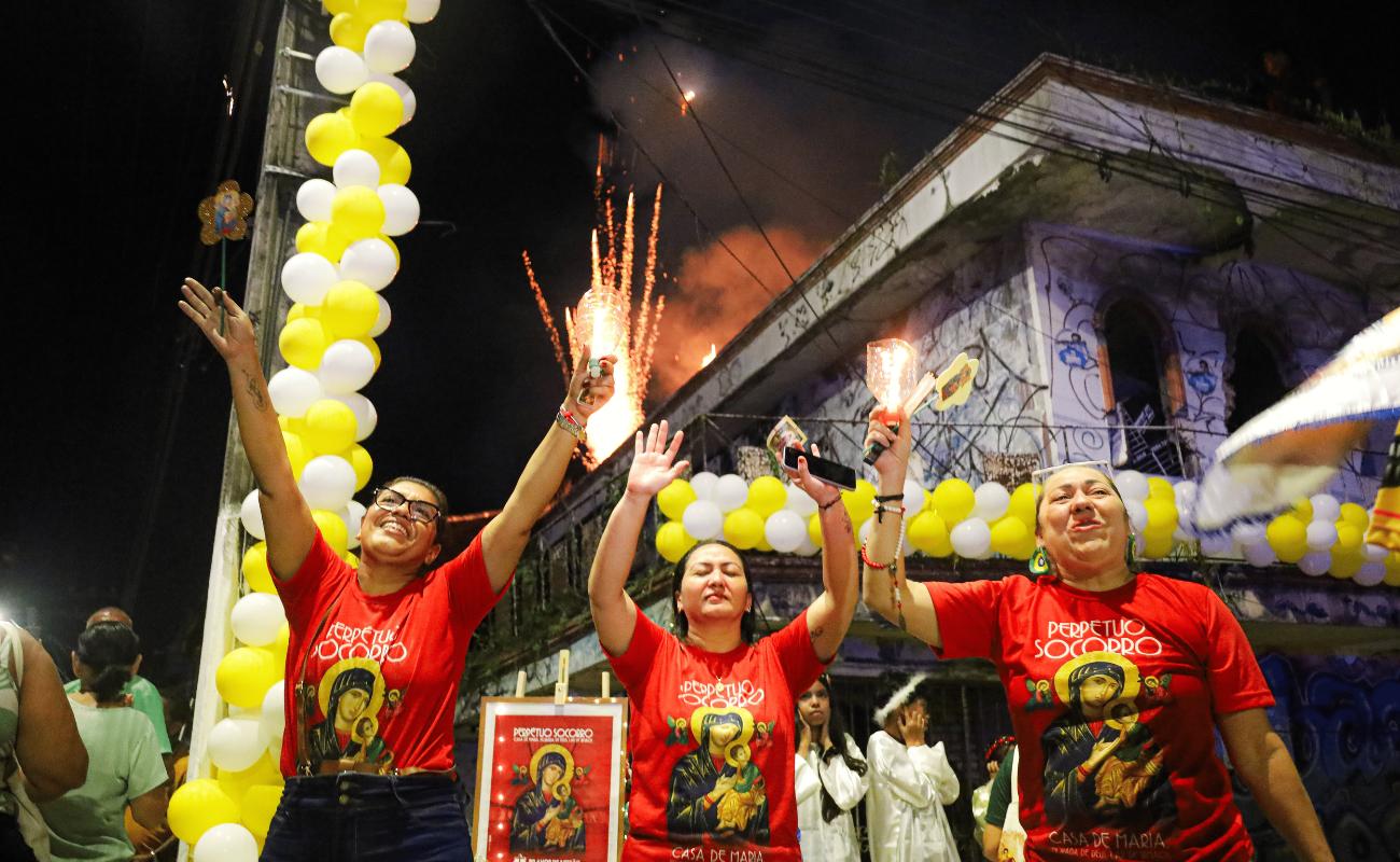 Procissão de Nossa Senhora do Perpétuo Socorro ocorreu nesse sábado (27), em Belém