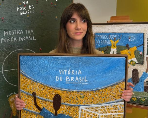Jhenny acertou detalhes certeiros nas partidas da Copa do Mundo.