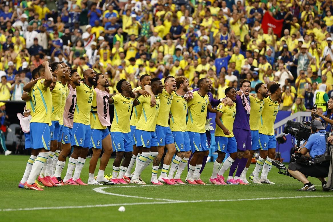 Brasil inicia preparação para as oitavas de final da Copa do Mundo em Nova Jersey