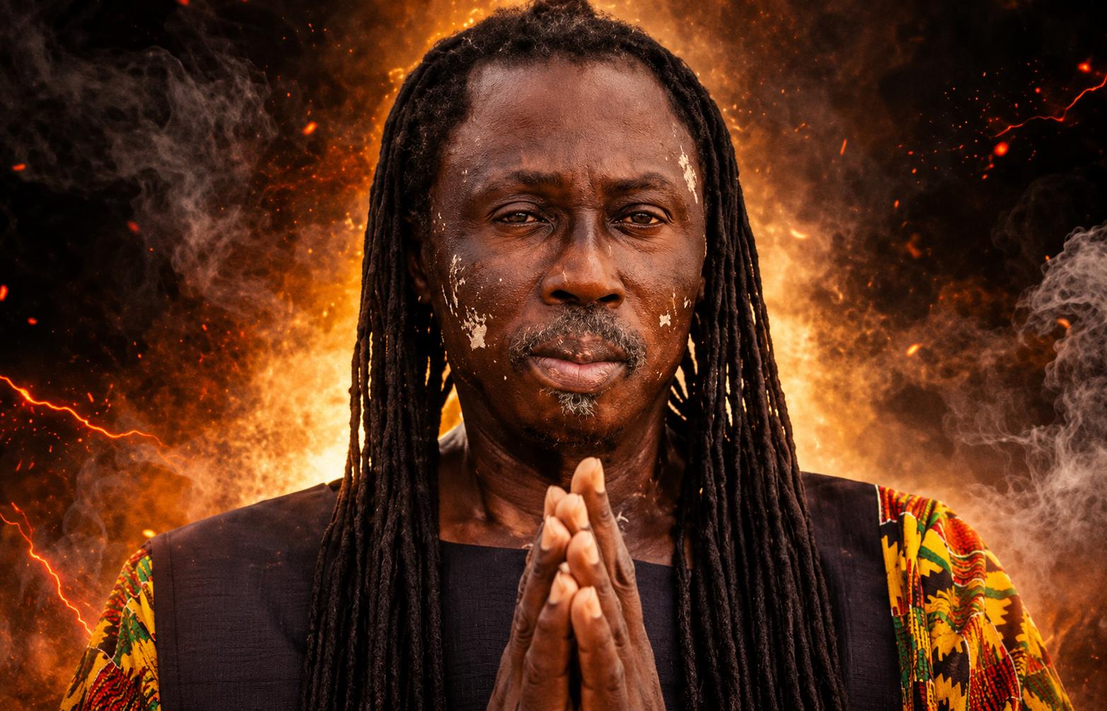 Nana Kwaku Bonsam, conhecido como "bruxo ganês"