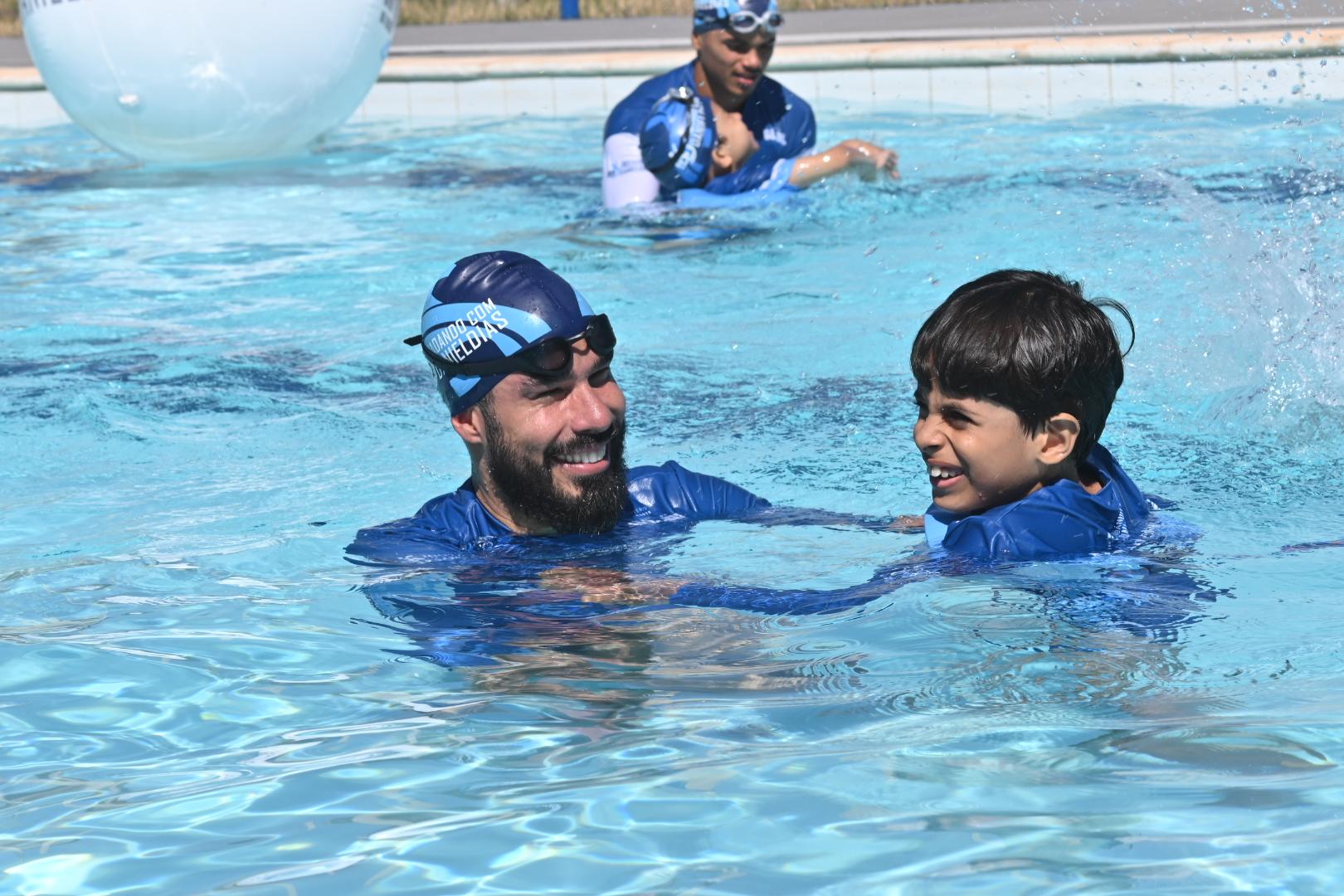 Maior medalhista paralímpico do Brasil, Daniel Dias inaugura projeto social no Pará