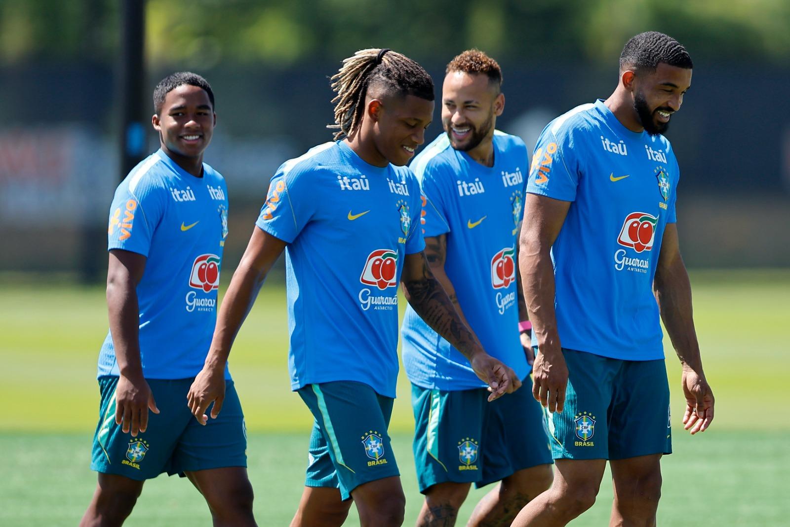 Brasil inicia preparação para enfrentar a Noruega