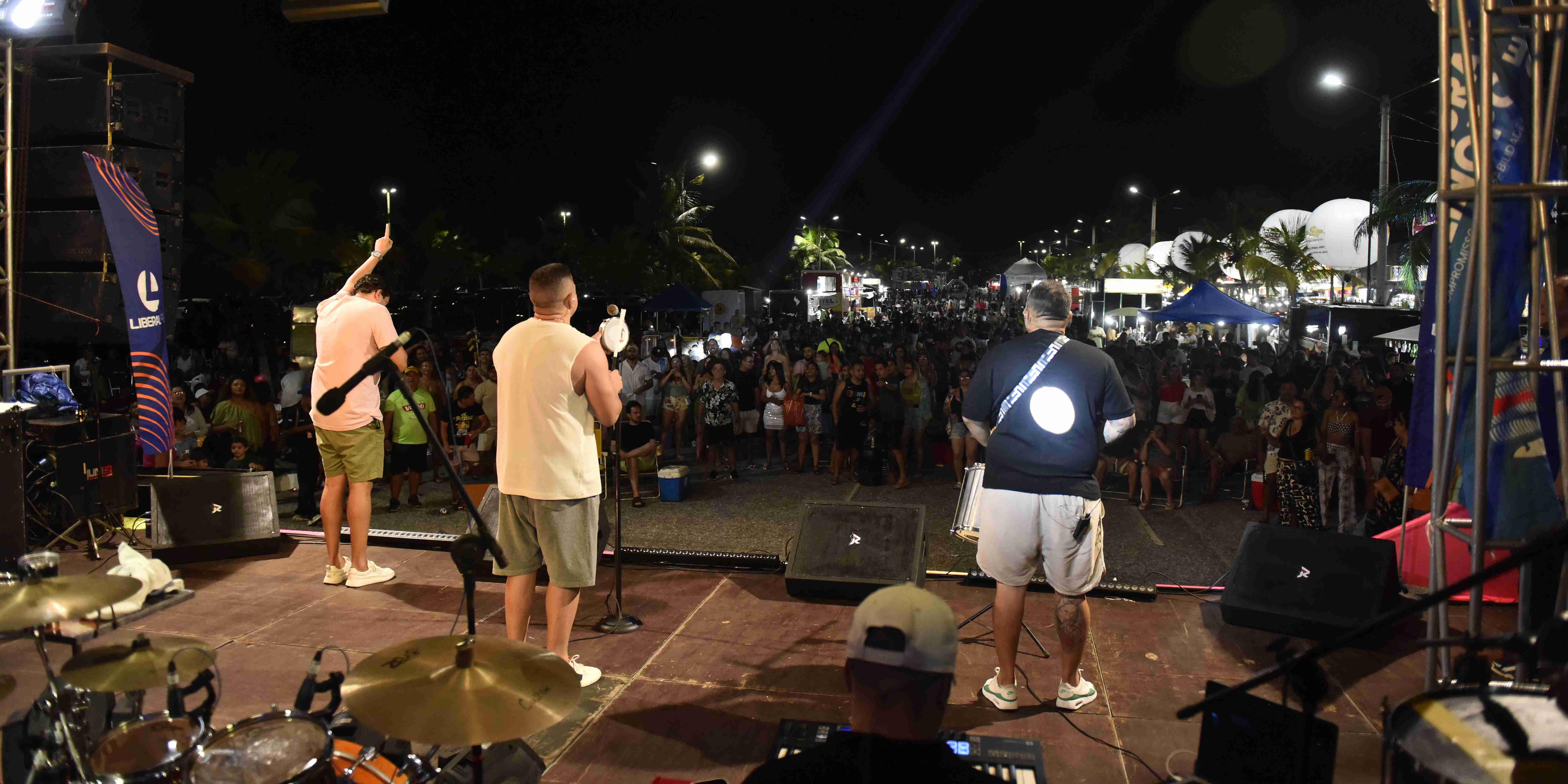 Palco Liberal transforma a Orla do Maçarico em um ponto de encontro com muita música boa para toda a família