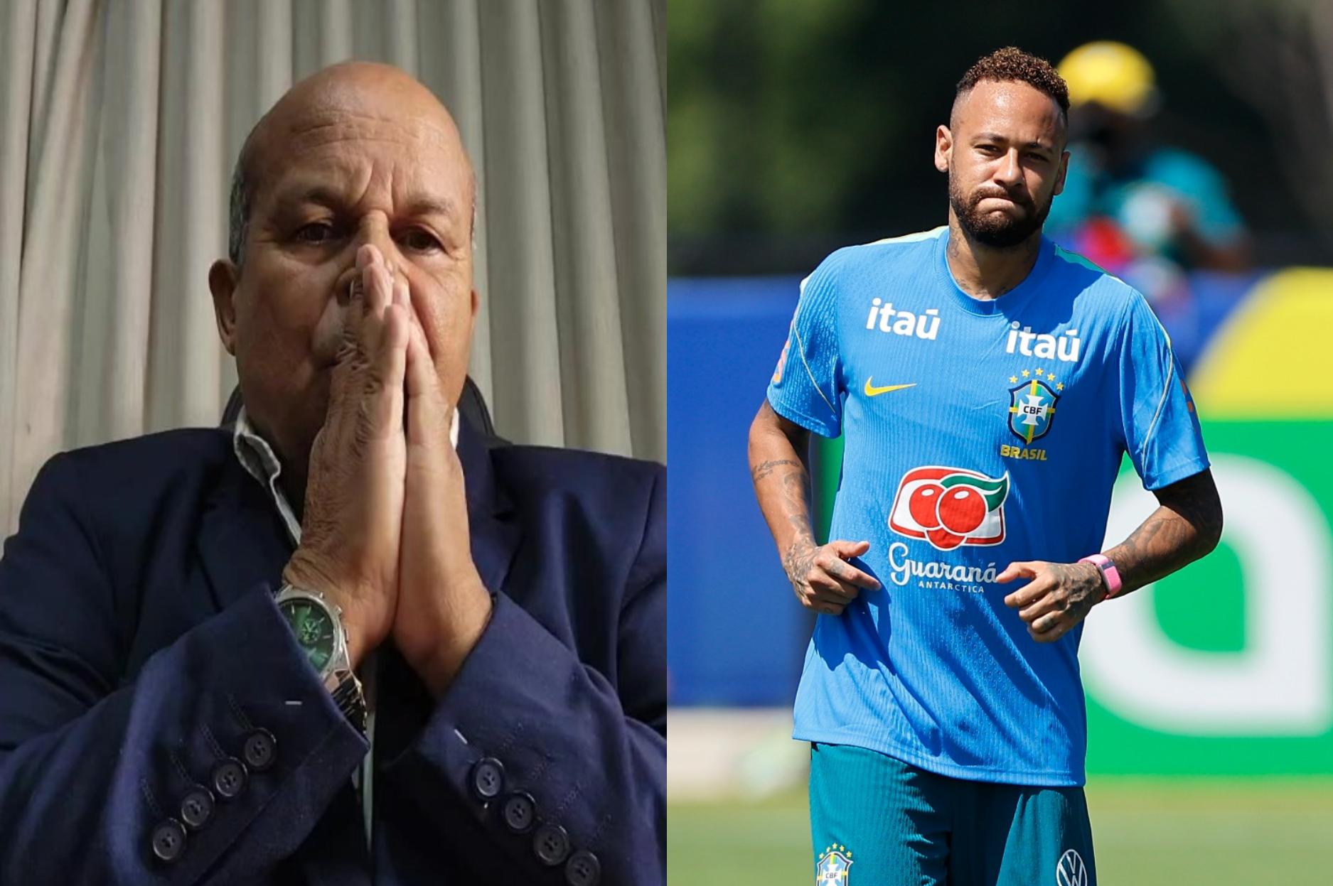 Carlinhos Vidente revela em live nas redes sociais que a Seleção Brasileira passará por grandes dificuldades e não será campeã