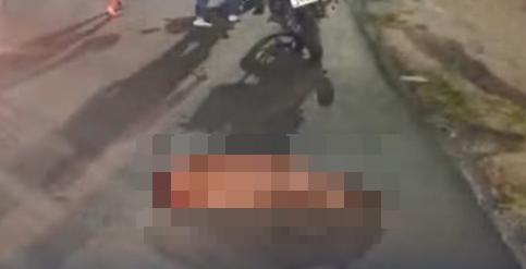 Motociclista fica ferida após colisão com capivara na BR-308, em Bragança.