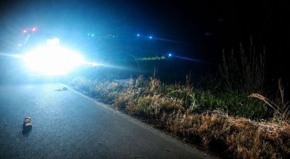A imagem em destaque mostra o local do acidente.