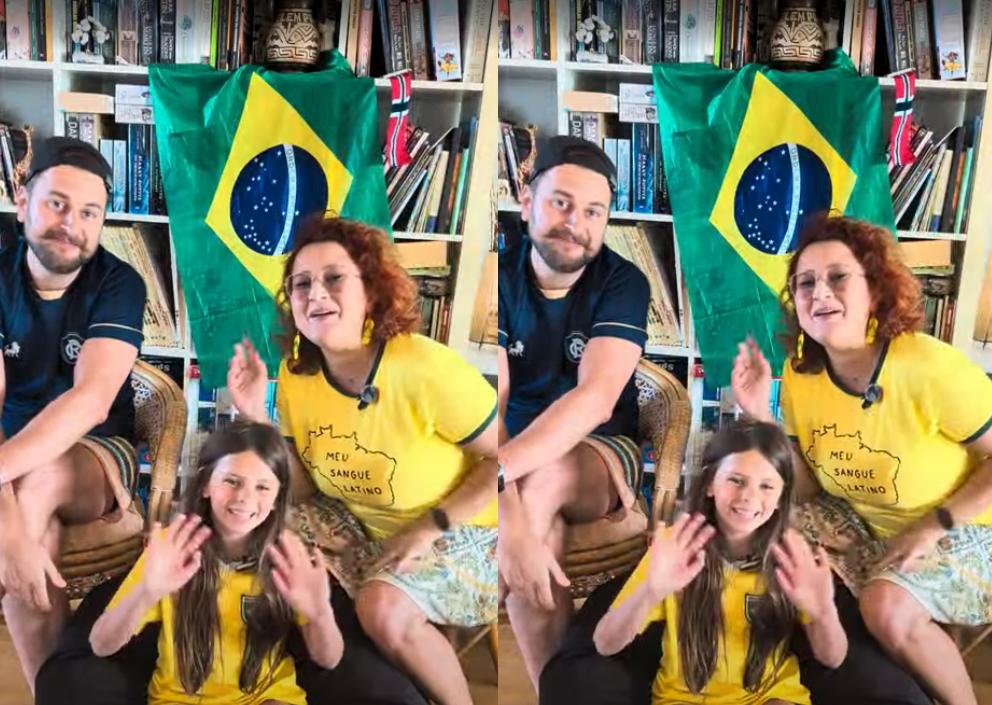 Paraense que vive na Noruega revela dilema da Copa: "No domingo, eu não perco de jeito nenhum"