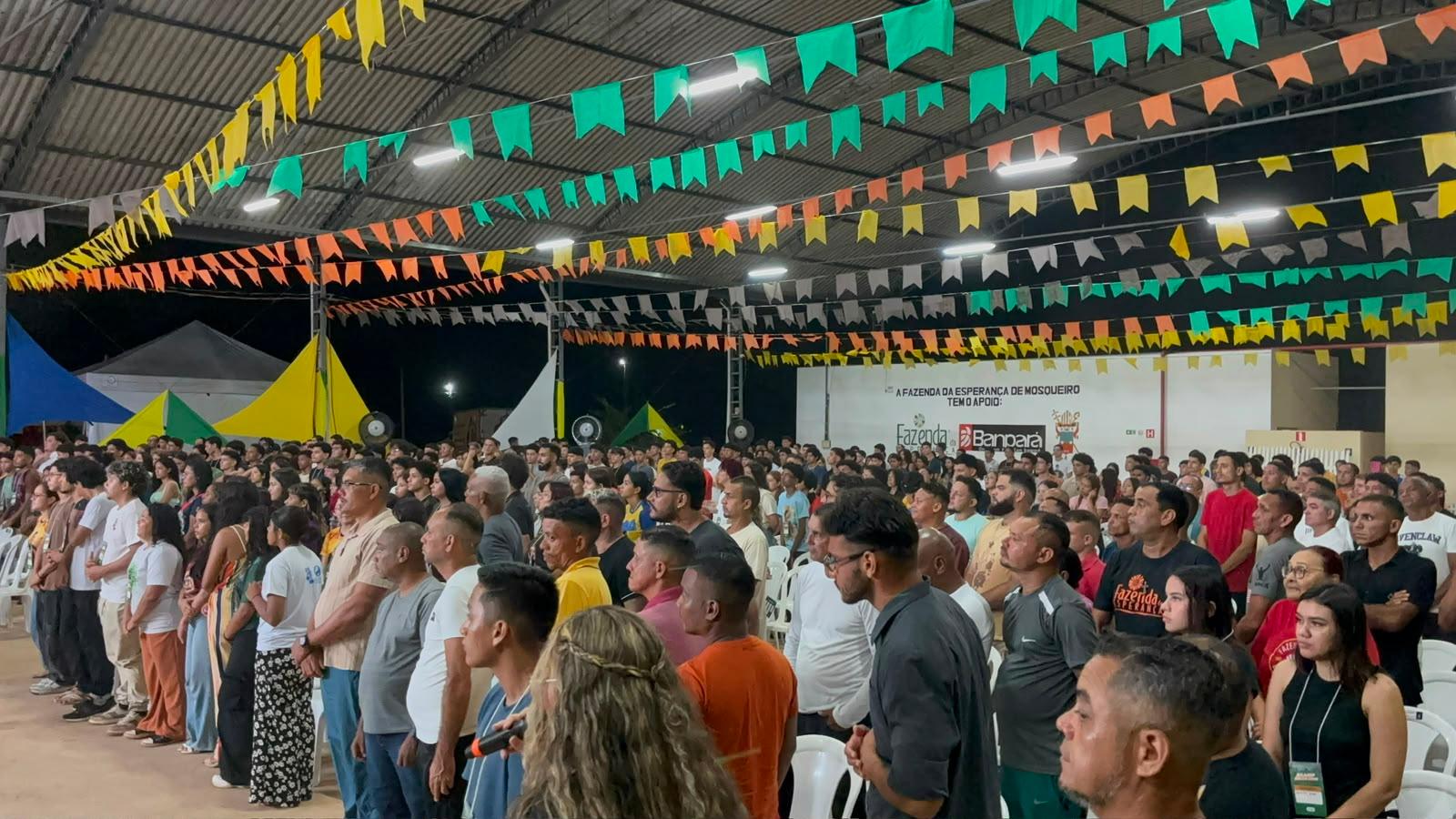 Acamp 2026 reúne cerca de 2 mil jovens católicos na Fazenda Esperança, em Mosqueiro.